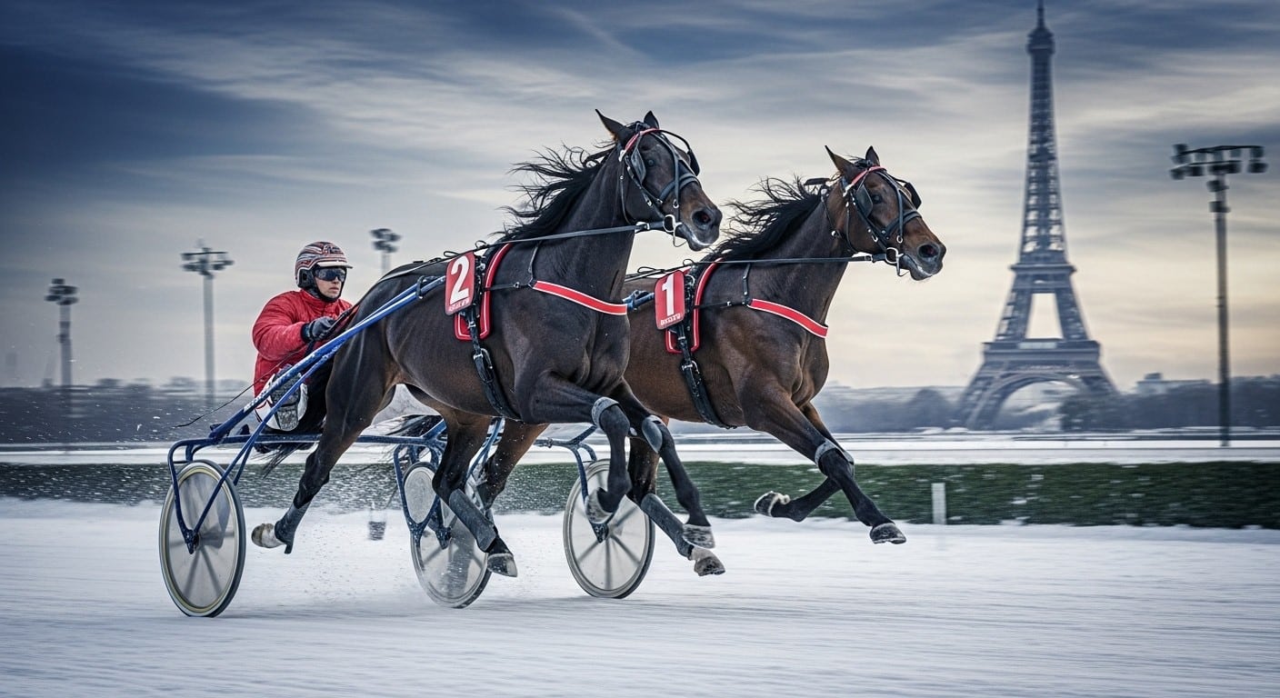 Découvrez l'histoire incroyable de Go On Boy et Josh Power, deux frères trotteurs nés dans le même haras normand, qui s'affrontent au sommet du Prix d'Amérique 2026. Un duel familial épique !