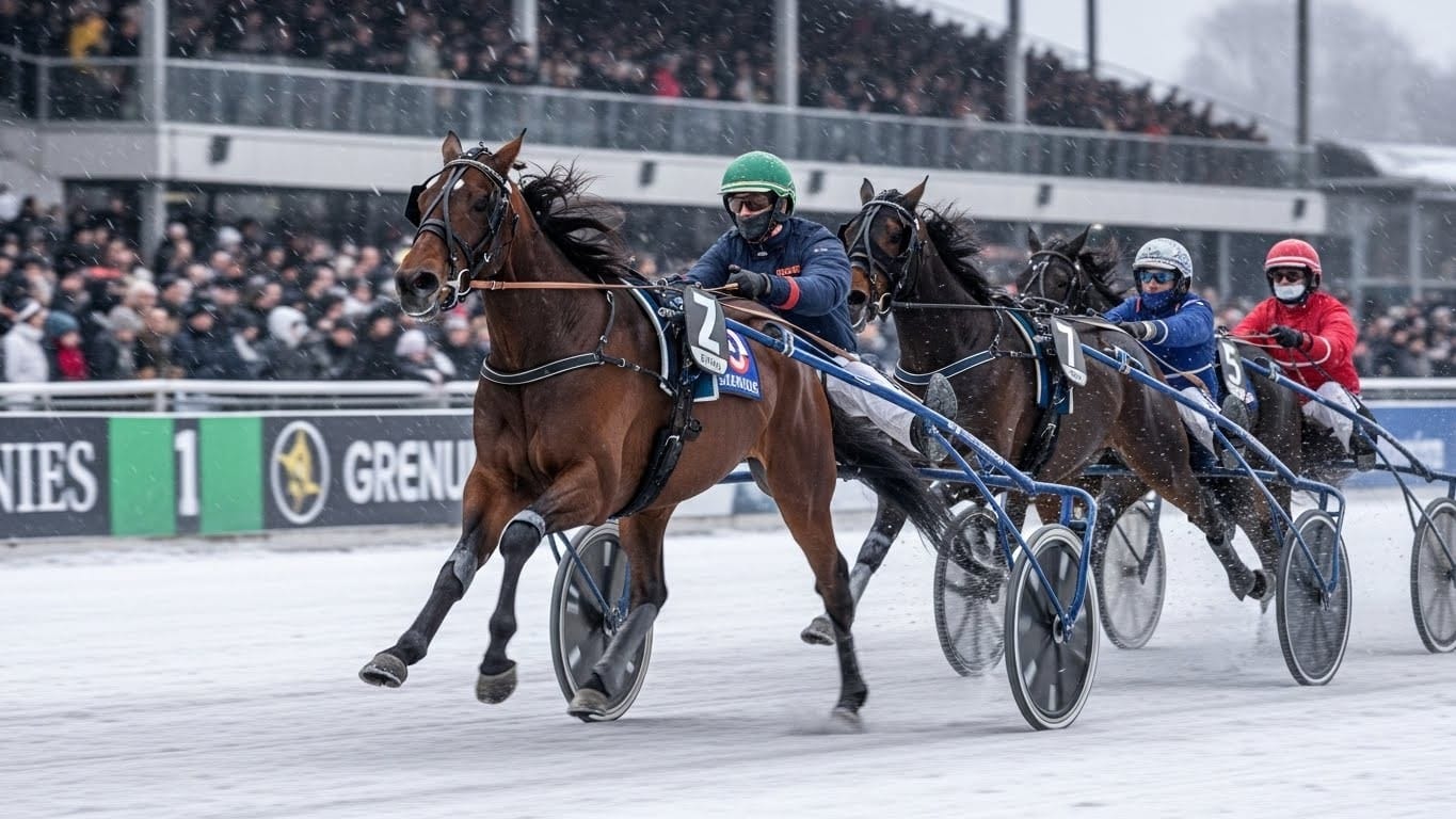 Découvrez le Prix de Cornulier 2026 où Jéroboam d'Érable, grand favori, termine troisième battu par deux cracks. Analyse complète de la course mythique du trot monté à Vincennes.