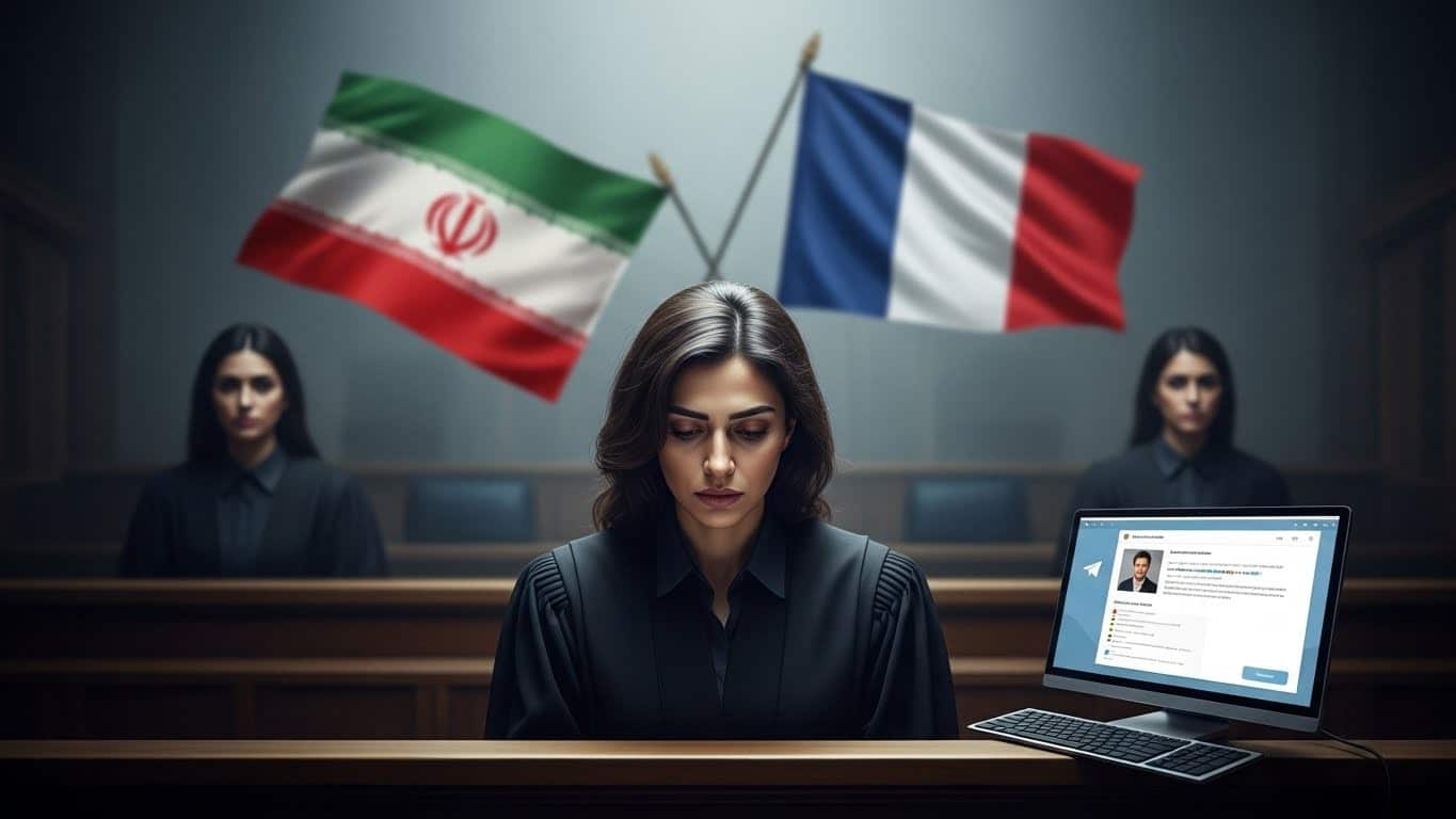 Découvrez les arguments contestés de Mahdieh Esfandiari jugée à Paris pour apologie du terrorisme. Possible échange avec Téhéran contre deux Français retenus. Analyse complète du dossier.