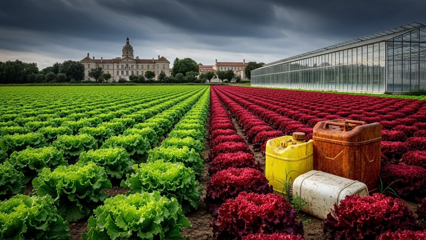 Au cœur d’un vaste trafic de pesticides interdits, un producteur surnommé « roi de la salade » minimise sa responsabilité lors de son procès à Marseille. Quelles conséquences pour notre assiette ? Découvrez les dessous choquants.