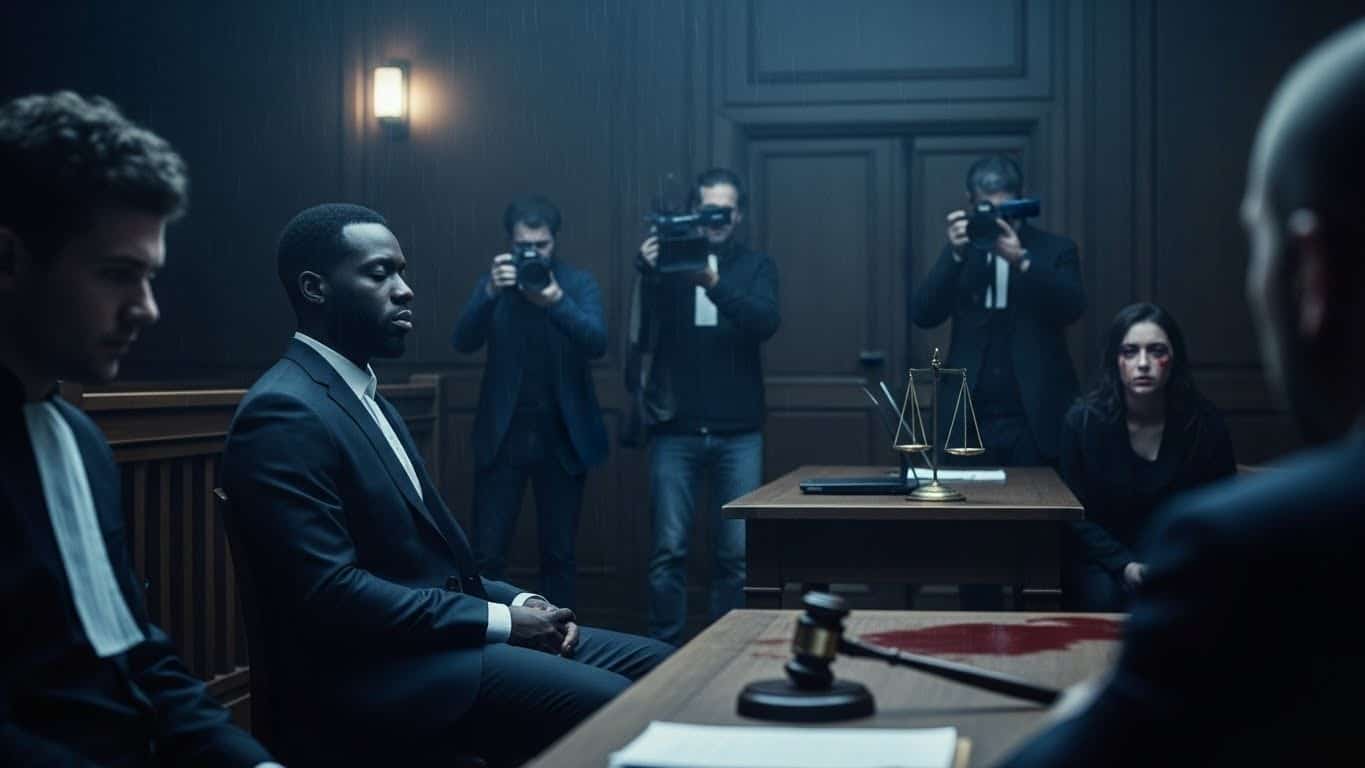 À Bobigny, un producteur connu dans le rap français nie avoir tabassé une amie intime de Werenoi décédé en 2025. Au cœur : un million d'euros contesté. Récit d'une audience tendue.