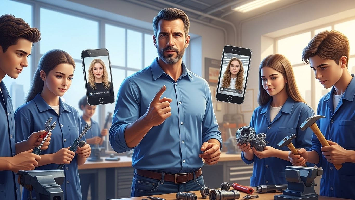 Découvrez comment un professeur de technologie à Mantes-la-Jolie défend les métiers manuels face aux réseaux sociaux et aide les collégiens à aimer leur futur travail sur 45 ans. Une initiative inspirante !