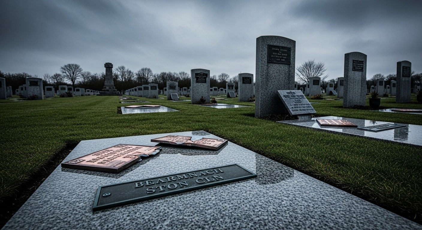 Des plaques commémoratives en cuivre ont été volées dans un cimetière militaire allemand du Pas-de-Calais. Un acte choquant qui interpelle sur le respect des lieux de mémoire de la Grande Guerre. Enquête en cours.