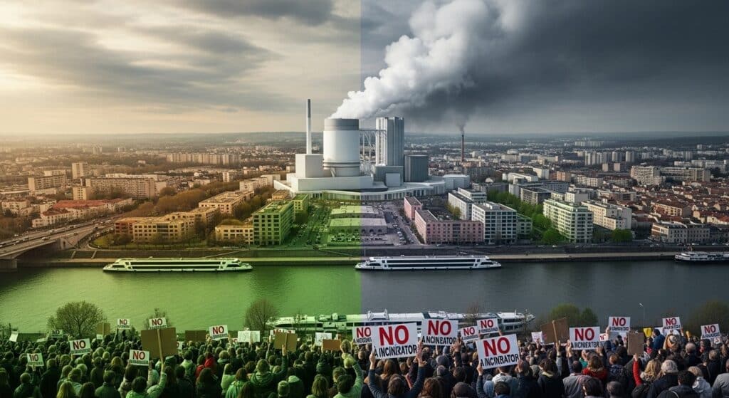 Projet Incinérateur Vitry-sur-Seine : Colère dans le Val-de-Marne