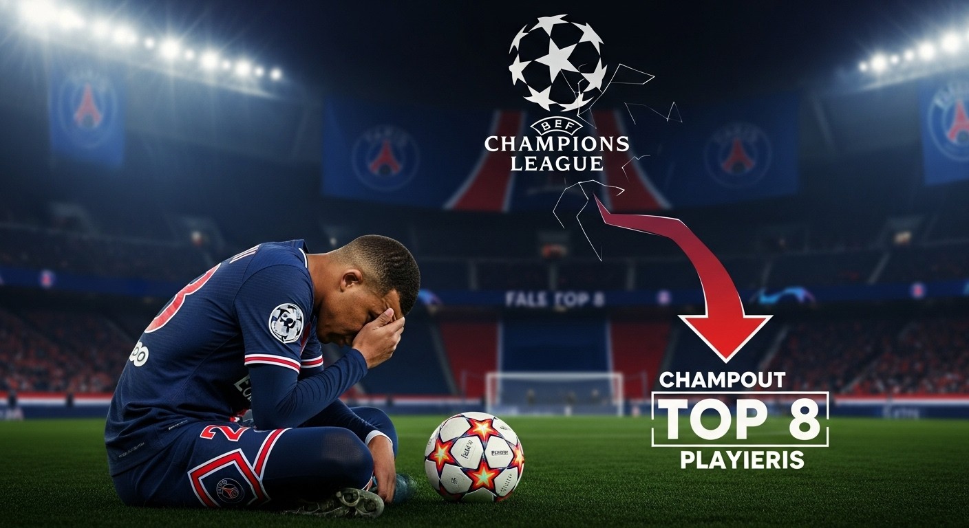 Le PSG, tenant de la Ligue des champions, chute hors du top 8 après le nul contre Newcastle. Analyse complète des raisons et perspectives en barrages.