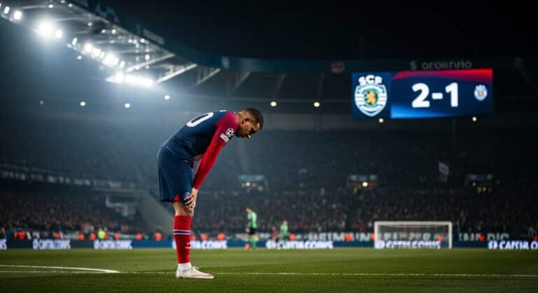 PSG en Danger Top 8 Ligue des Champions ?