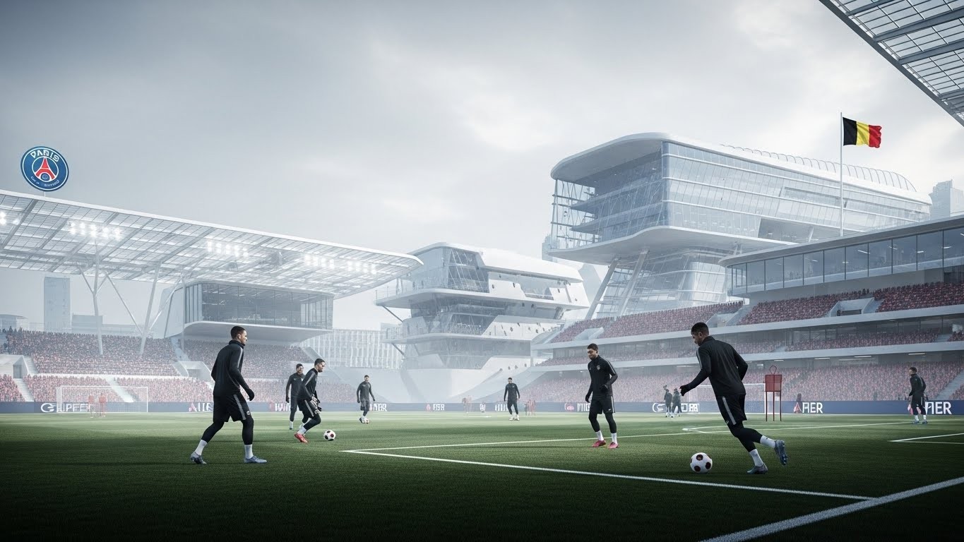 Découvrez comment le KAS Eupen, fraîchement racheté par QSI (propriétaire du PSG), effectue son stage hivernal au Campus PSG de Poissy. Une collaboration qui renforce le réseau multi-clubs du Qatar dans le football européen.