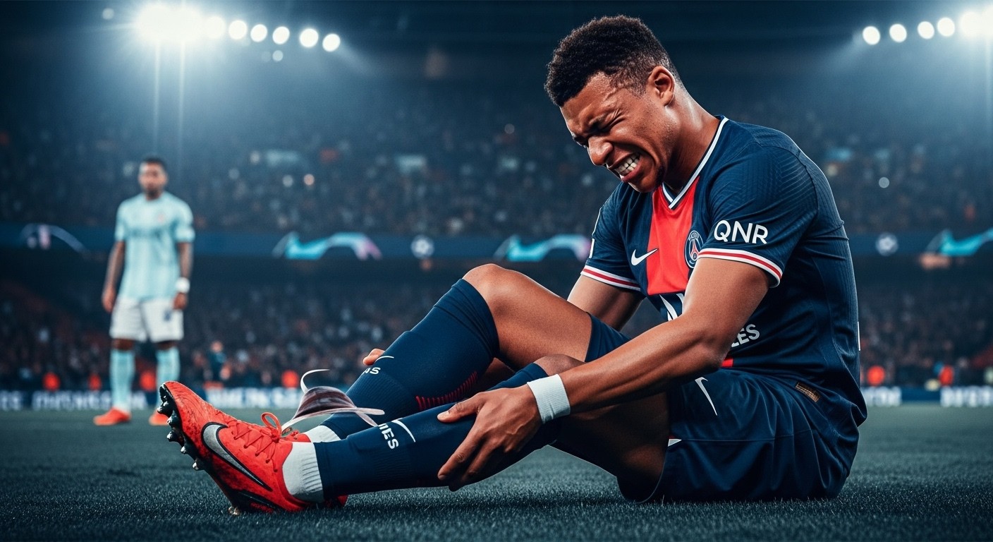 Découvrez les détails de la blessure de Khvicha Kvaratskhelia lors de PSG-Newcastle en Ligue des champions : entorse cheville, durée d'absence et impact sur l'équipe parisienne.