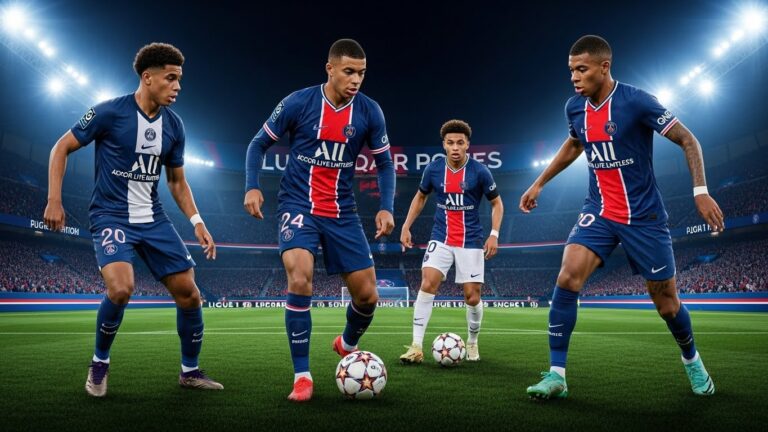 PSG Lille : Compo Officielle avec Attaque Explosive