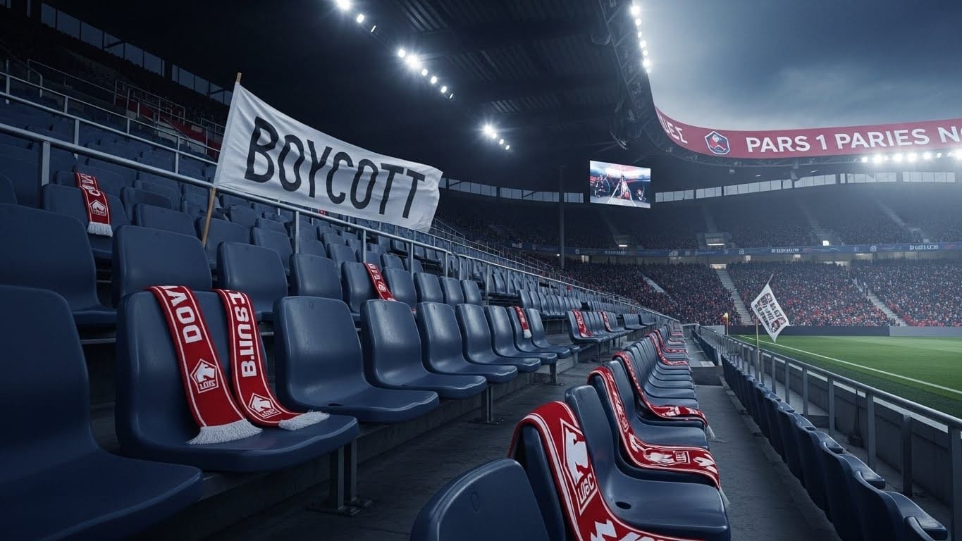 Découvrez pourquoi une grande partie des fans lillois snobe le choc PSG-Lille au Parc des Princes : jauge limitée, mesures strictes et sentiment d'injustice. Un boycott qui interroge le foot français.