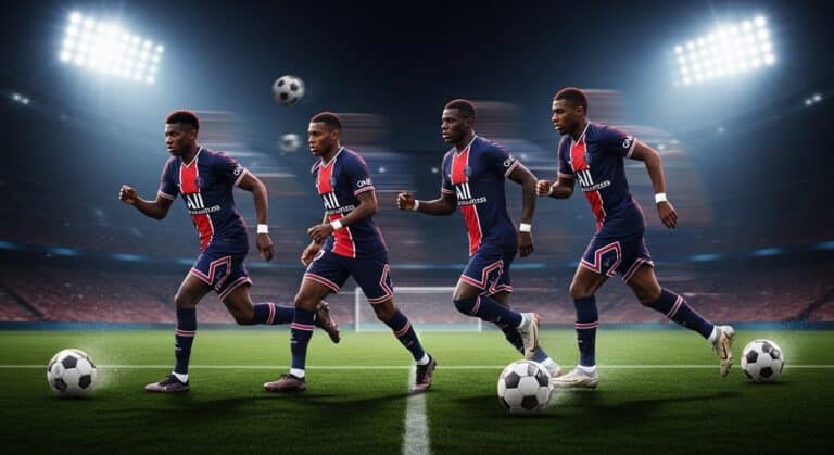 PSG : Pourquoi le Quatuor Dembélé, Doué, Barcola, Kvaratskhelia Patine