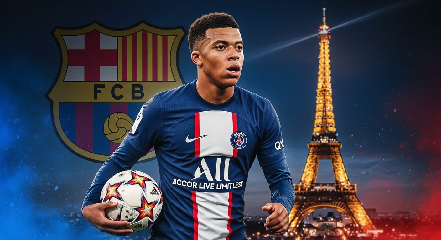 Le PSG officialise l'arrivée de Dro Fernandez, jeune talent de 18 ans du FC Barcelone. Transfert hivernal à 6M€+, contrat jusqu'en 2030. Découvrez les détails de ce coup prometteur !