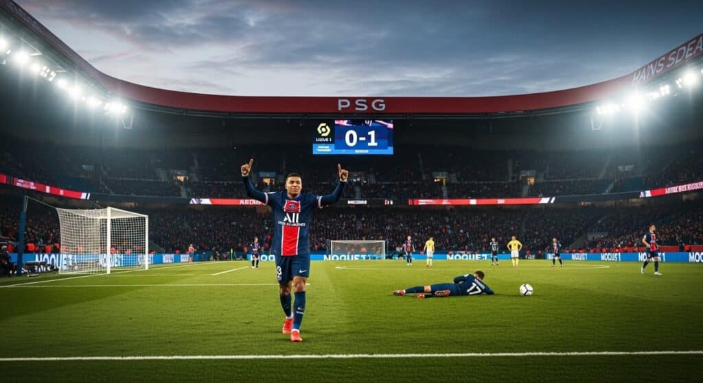 PSG Reprend la Tête de Ligue 1 Après Victoire à Auxerre