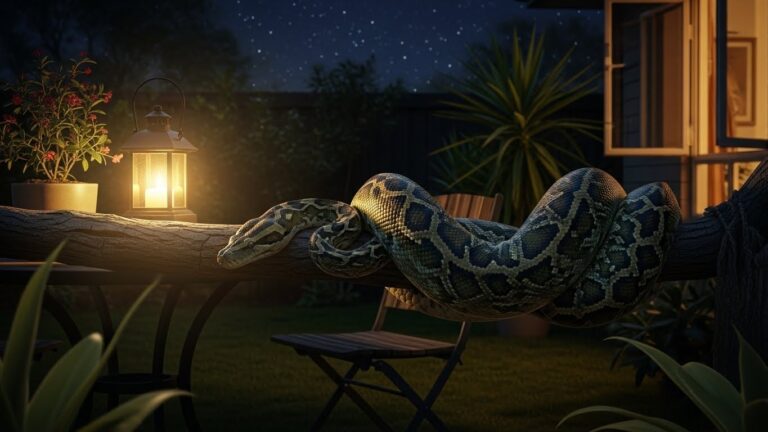 Python Géant sur la Poitrine : Une Australienne Vit un Réveil Terrifiant