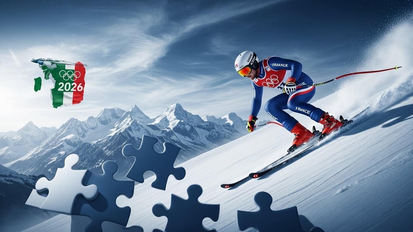 À trois semaines des JO 2026, la France peine à remplir son quota en ski alpin. Gros résultats exigés et suspense total jusqu'au 26 janvier : découvrez pourquoi c'est si compliqué !