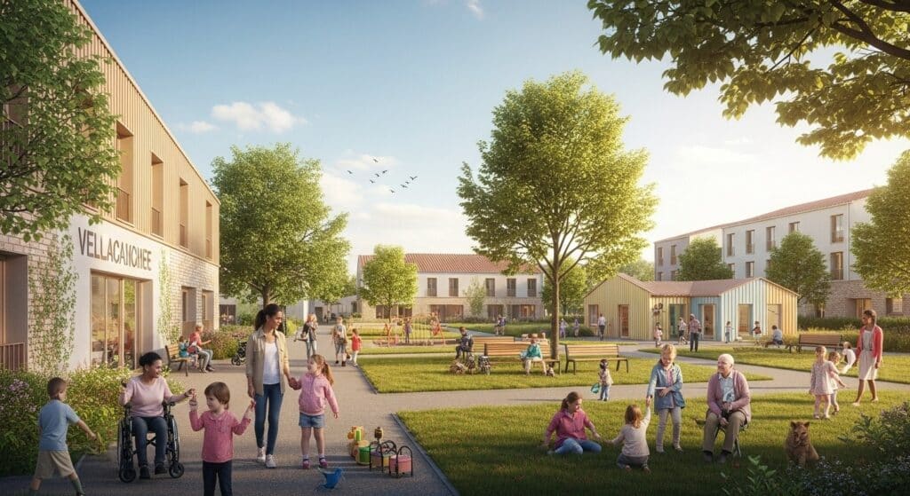 Quartier Inclusif à Égly : Un Modèle d’Inclusion Sociale