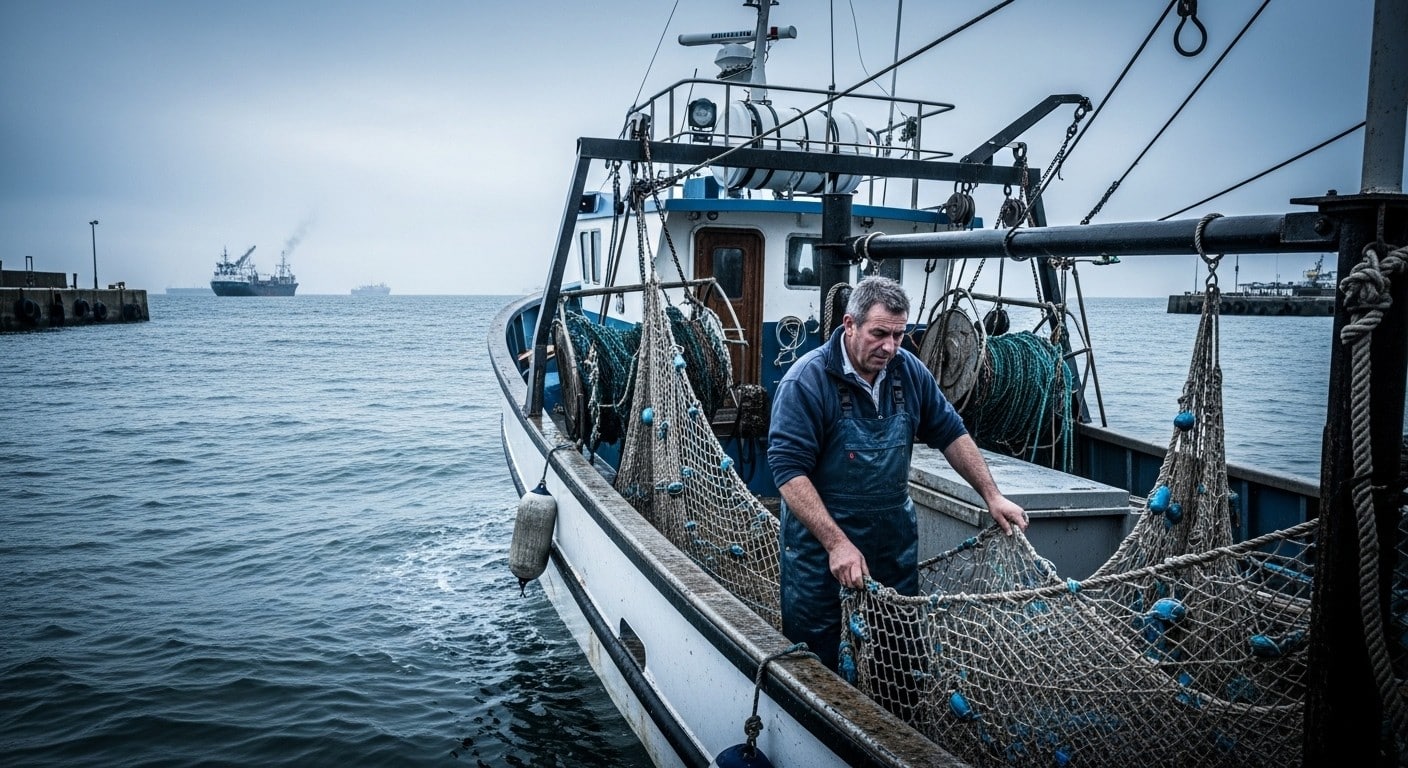 La baisse de 70 % des quotas de pêche au maquereau en 2026 frappe durement les pêcheurs normands. Revenus en chute, familles inquiètes : découvrez les causes et conséquences de cette décision européenne.