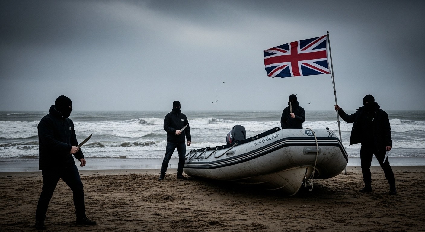Découvrez pourquoi des militants d’extrême droite britanniques mènent des raids anti-migrants sur les plages du Nord de la France, entre intimidation et propagande virale. Une montée inquiétante de la haine en 2026.