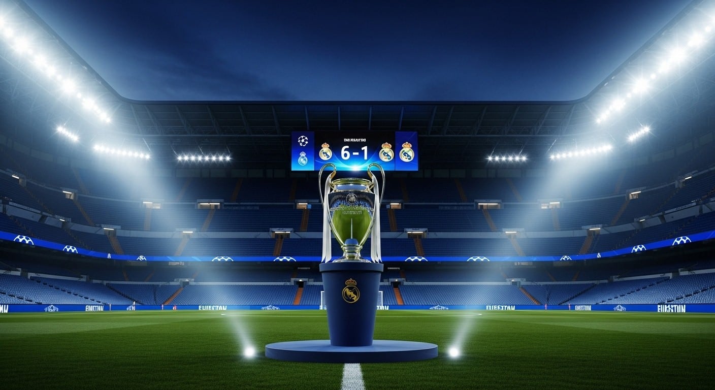 Kylian Mbappé signe un doublé contre son ex-club Monaco lors de la large victoire 6-1 du Real Madrid en Ligue des champions. Analyse complète du match et des performances clés.