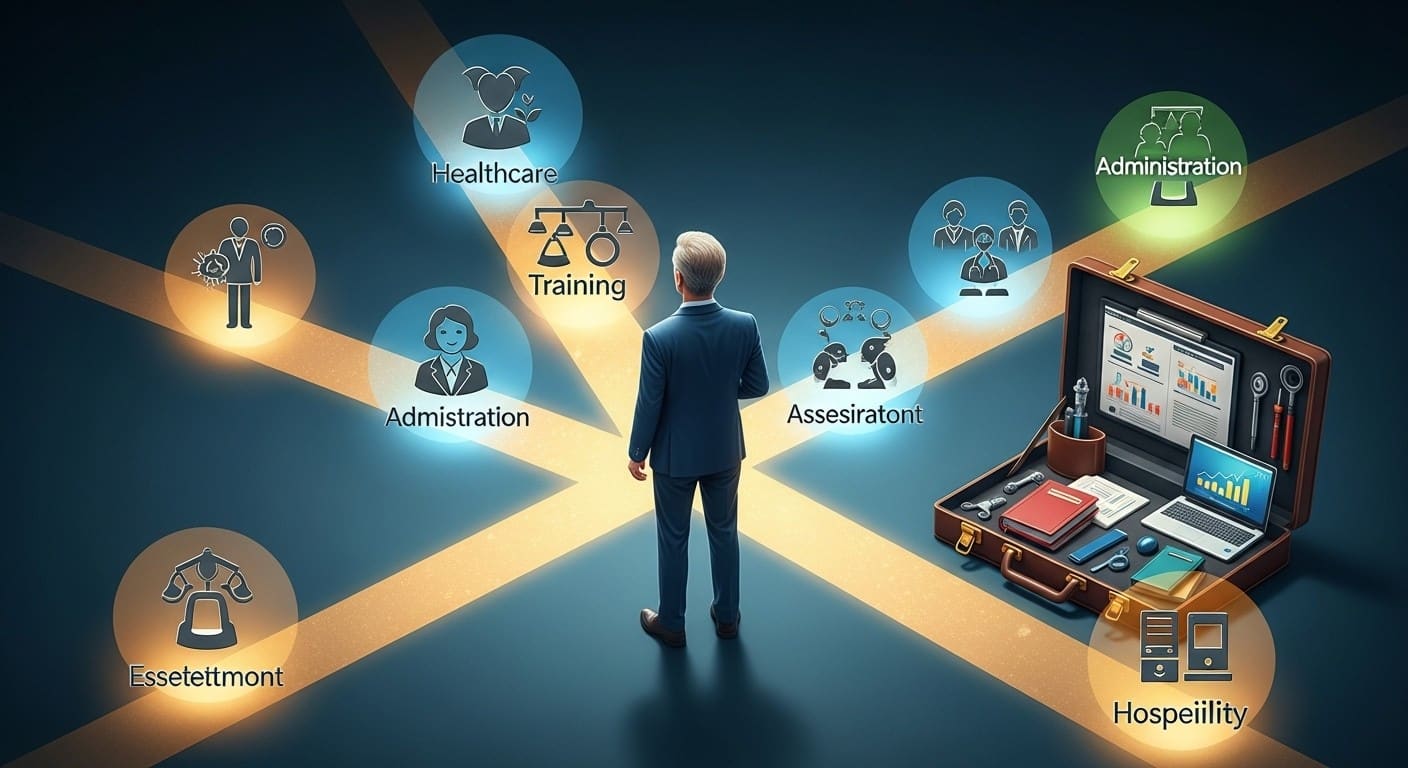 Découvrez les 5 clés essentielles pour réussir votre reconversion professionnelle en 2026 : auto-évaluation, exploration des métiers porteurs, dispositifs d'accompagnement et pièges à éviter pour un changement épanouissant.