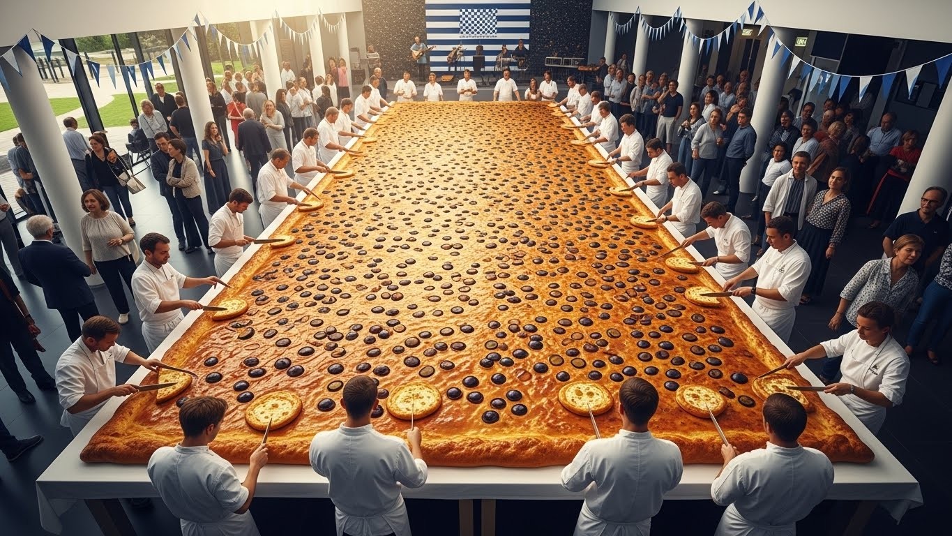 Découvrez comment Brest a pulvérisé le record du plus grand far breton au monde avec 18,65 m² de pure gourmandise bretonne, au profit d'une belle cause solidaire pour les seniors. Un exploit savoureux !