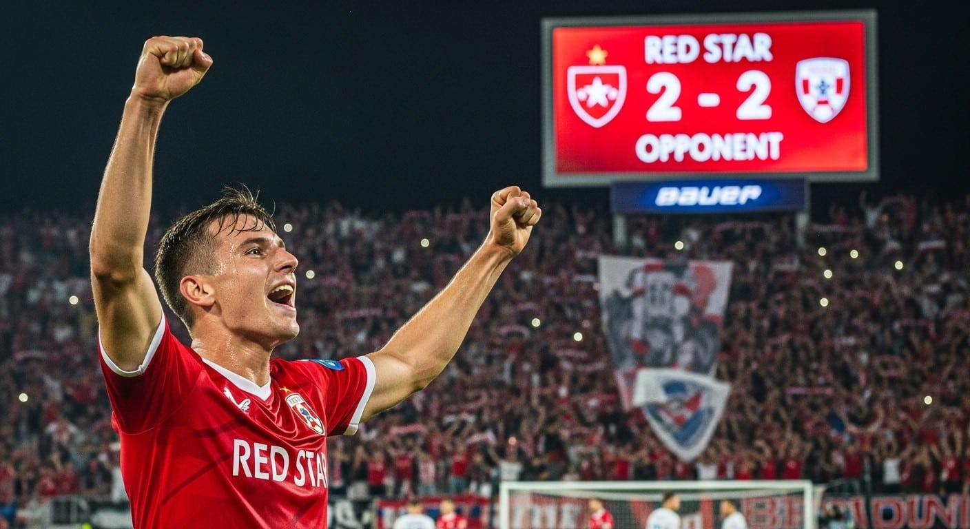 Le Red Star a tenu tête à Boulogne-sur-Mer (2-2) en infériorité numérique. Damien Durand et Pape Meissa Ba sauvent un point précieux. Le club reste provisoirement 2e de Ligue 2 !