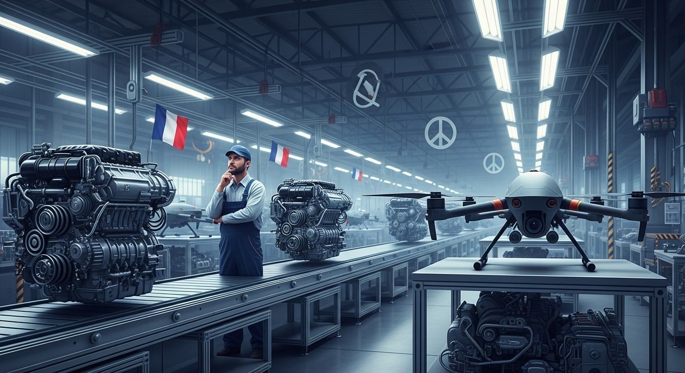 Découvrez comment Renault se lance dans la production de drones militaires avec un partenaire défense, et pourquoi la CGT réclame un statut d'objecteur de conscience pour les salariés réticents. Un virage controversé.