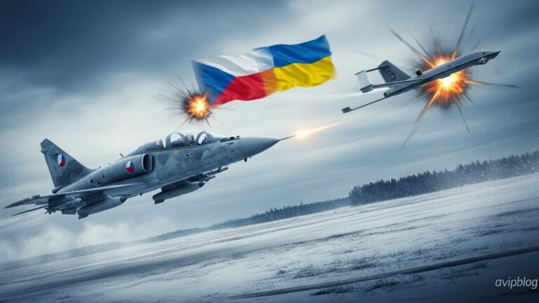 République Tchèque Fournit Avions Anti-Drones à l&rsquo;Ukraine