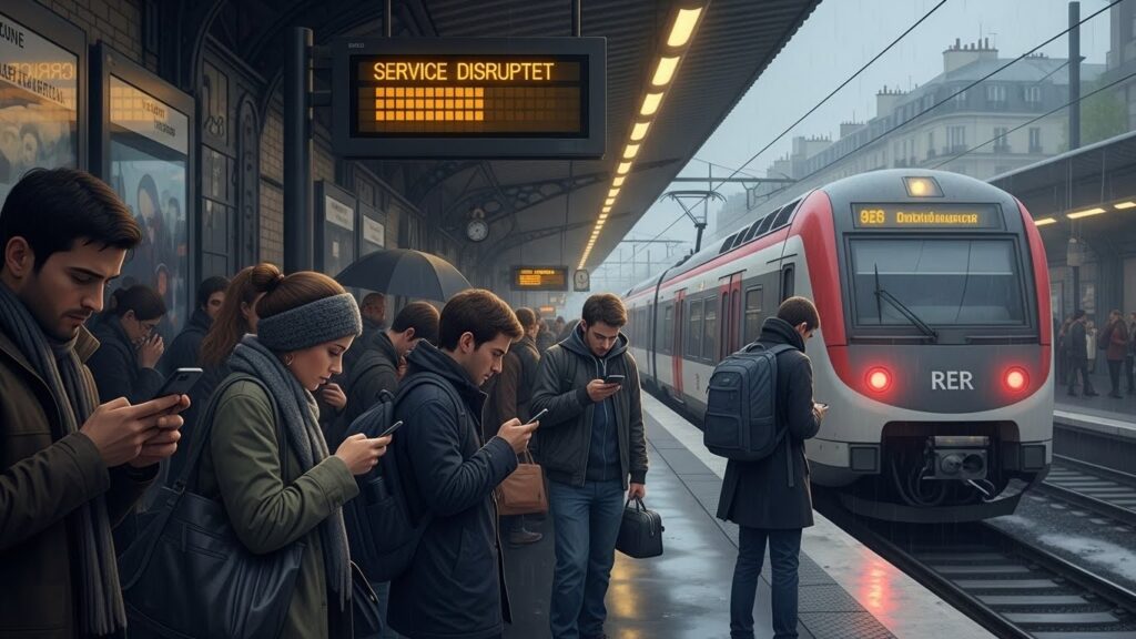 RER A Interrompu : Accident Grave Cause Chaos Matinal