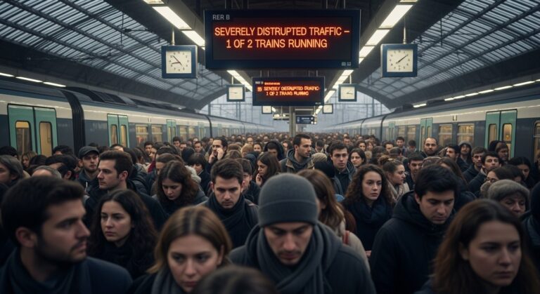 RER B Perturbé : Un Train sur Deux, Chaos à Gare du Nord