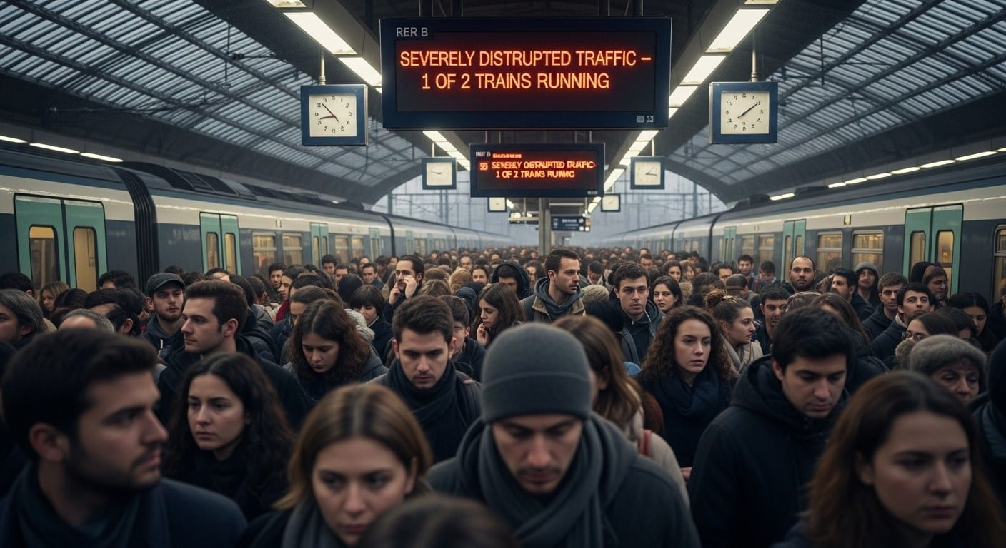 Découvrez pourquoi le RER B est fortement perturbé ce lundi 26 janvier 2026 avec seulement un train sur deux en circulation suite à une panne majeure à Gare du Nord. Impacts, conseils et astuces pour s'organiser.