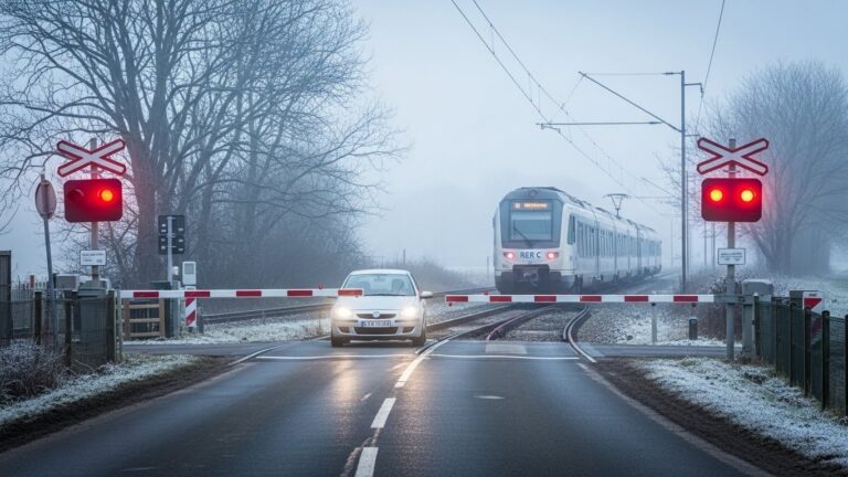 RER C Immobilisé : Voiture sur Passage à Niveau Perturbe le Trafic