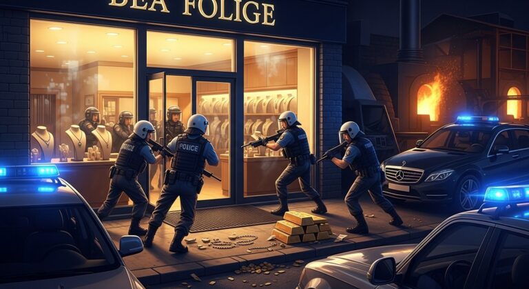 Réseau Vol Bijoux : 14 Arrestations France Belgique