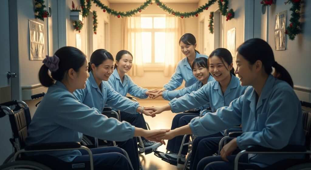 Résilience Après la Tornade : Enfants Handicapés et Équipe Réinventent Leur Quotidien