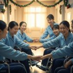 Résilience Après la Tornade : Enfants Handicapés et Équipe Réinventent Leur Quotidien