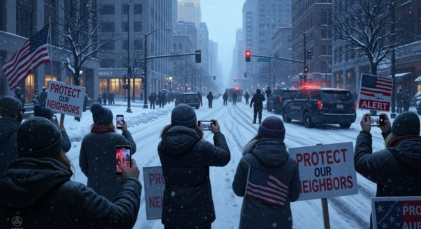Découvrez comment des citoyens américains s'organisent pour contrer les opérations musclées de l'ICE suite à la mort tragique d'une mère de famille. Une mobilisation citoyenne qui divise le pays.