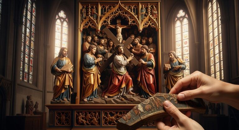 Retable de Vétheuil : un Trésor Volé Revient Pièce par Pièce