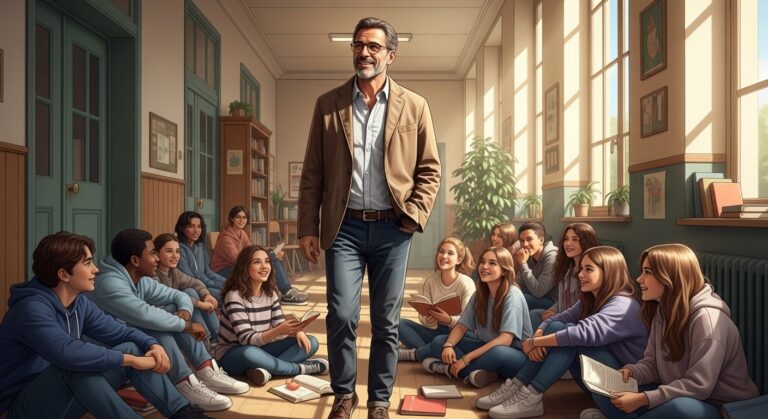 Retour émouvant d’un auteur dans son ancien collège d’Essonne