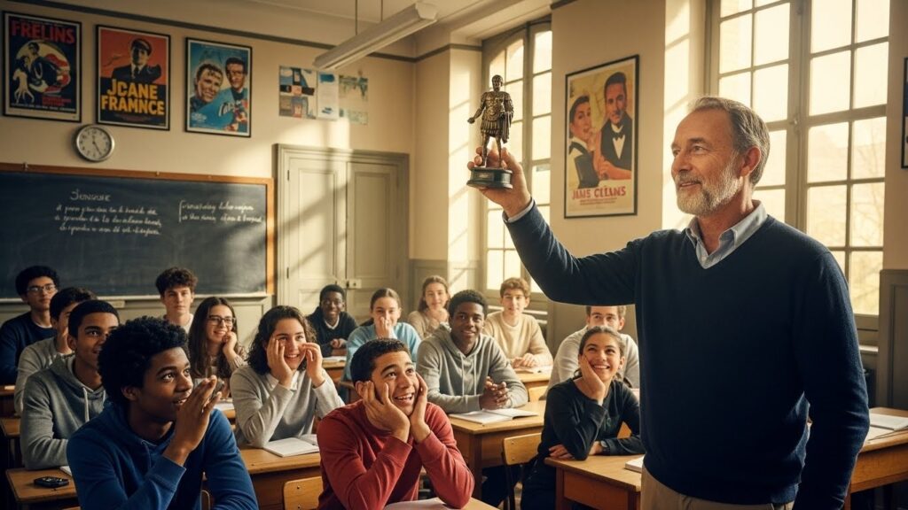 Retour Triomphal d’un César au Collège de Troyes
