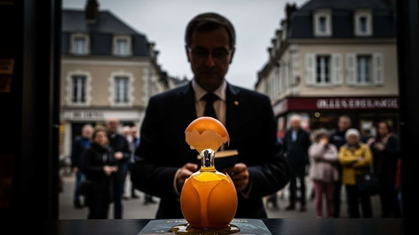 Le 9 janvier 2026, un retraité de 74 ans a écopé de 6 mois avec sursis pour avoir écrasé un œuf sur Jordan Bardella. Un geste "d'alerte" qui pose question sur la violence politique en France.