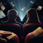 Retraité Généreux et Jeune Roumaine : Baiser au Cinéma