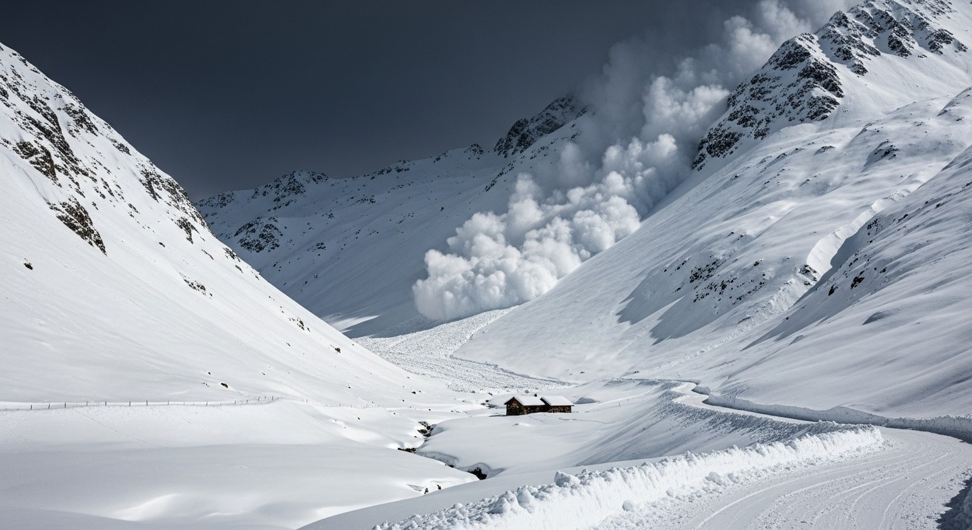 Alpes en alerte : trois départements en vigilance orange avalanche avec de grandes coulées attendues. Ce qu'il faut savoir pour skier ou randonner en sécurité cet hiver 2026.