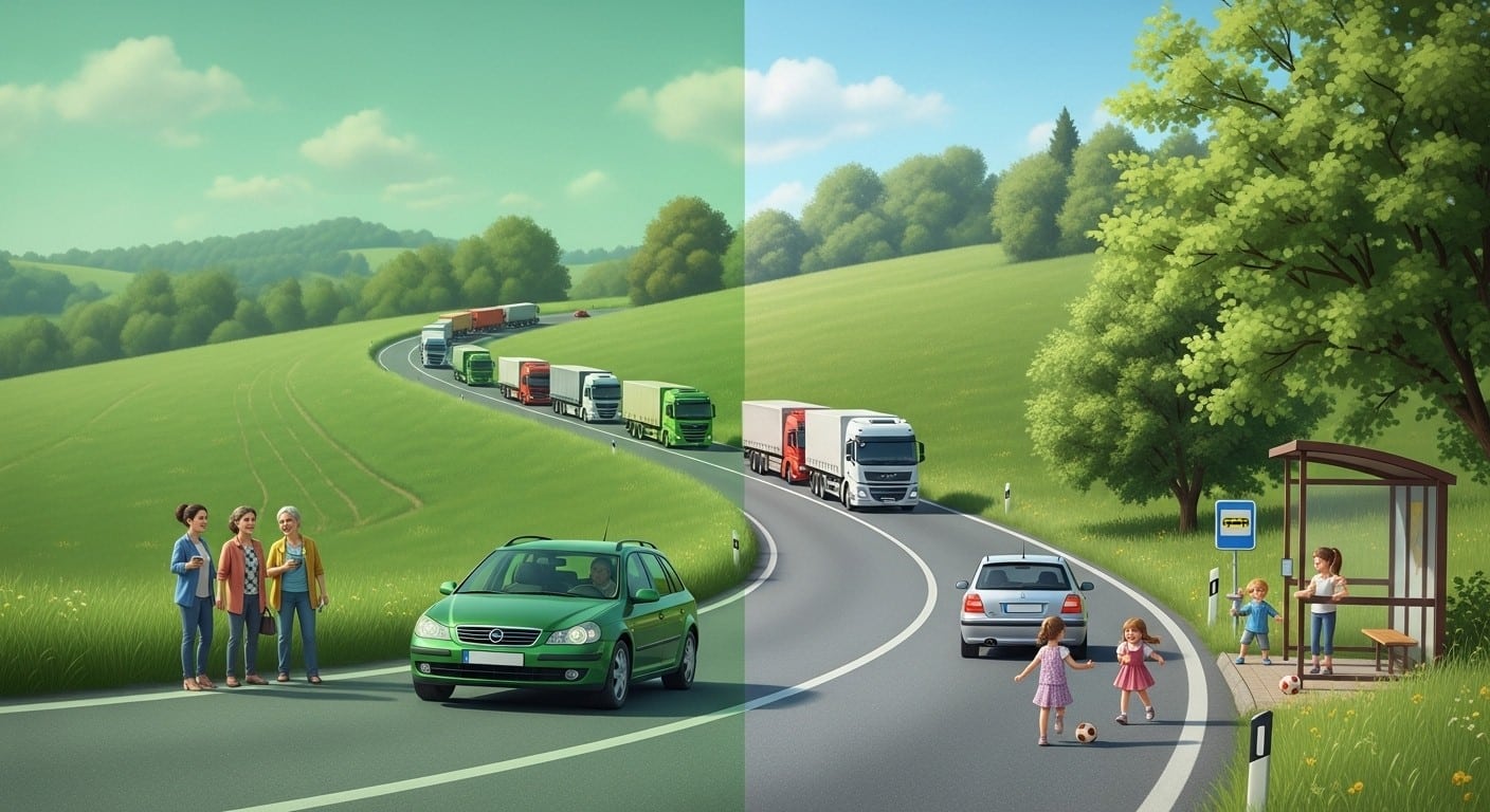 Découvrez comment l'interdiction des poids lourds sur la RN83 entre Besançon et Poligny soulage enfin les habitants du Doubs et du Jura après des décennies d'angoisse, accidents et pollution. Une victoire historique pour la sécurité routière.