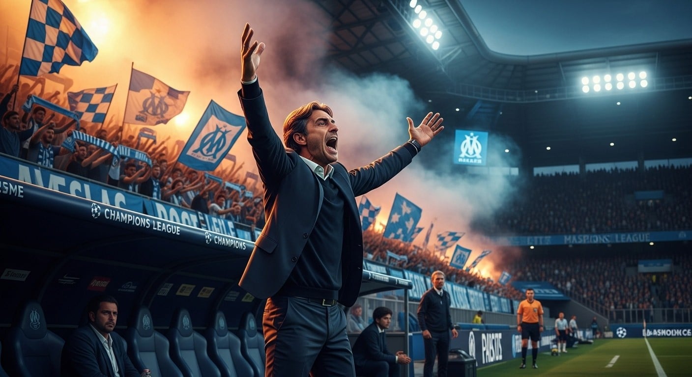 Découvrez comment Roberto De Zerbi incarne l’âme marseillaise avec son style passionné. À la veille d’OM-Liverpool en Ligue des champions, la fièvre et l’émotion fusionnent au Vélodrome.