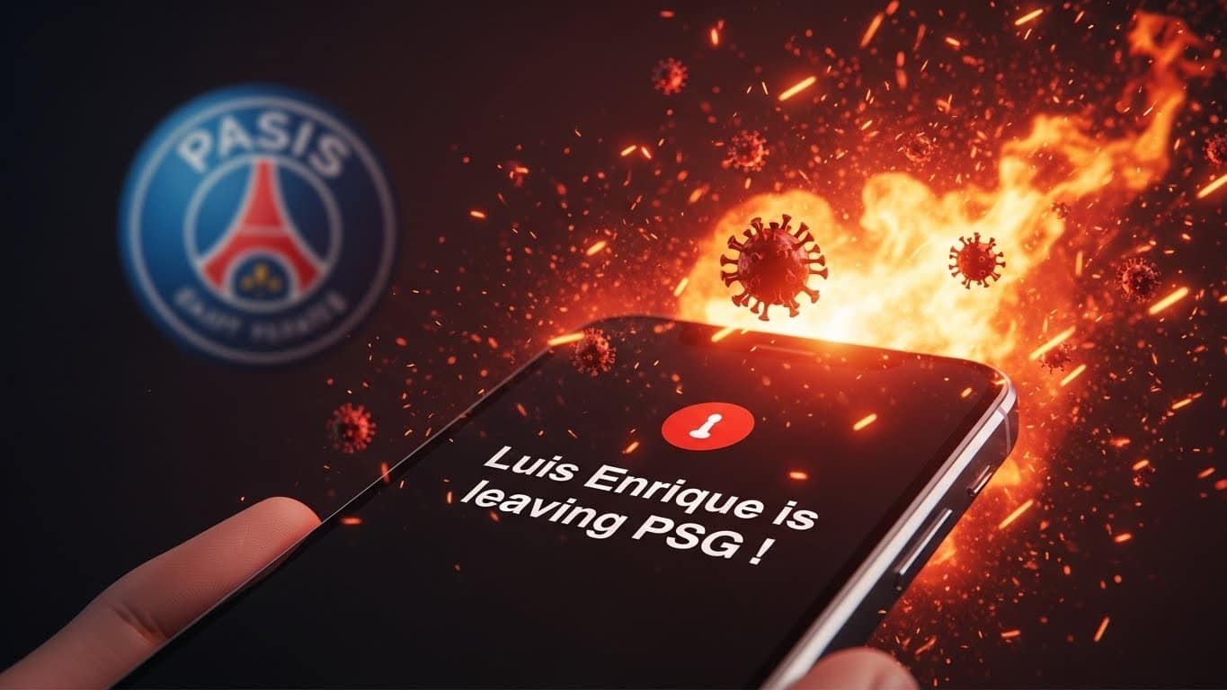 Découvrez comment une fausse rumeur sur le départ de Luis Enrique du PSG s'est propagée à toute vitesse sur les réseaux sociaux. Une analyse détaillée d'un phénomène viral qui interroge notre consommation d'information.