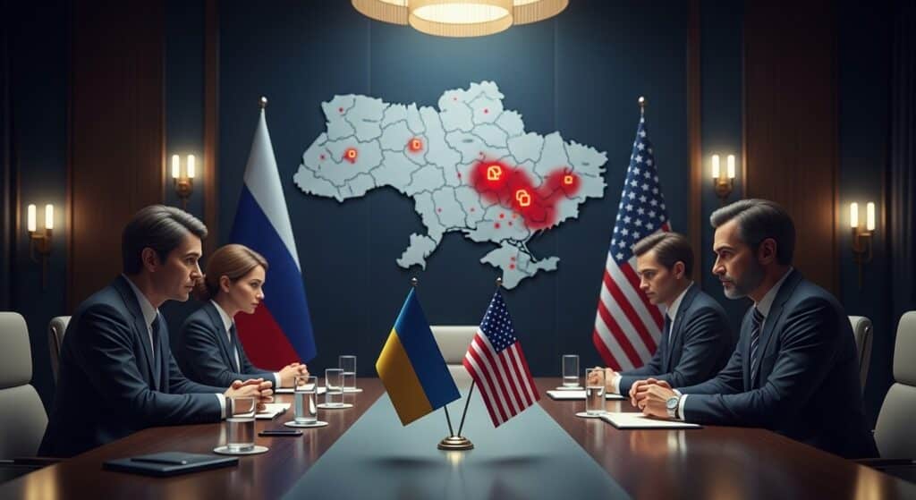 Russie Ukraine USA : Première Réunion Trilatérale à Abou Dhabi