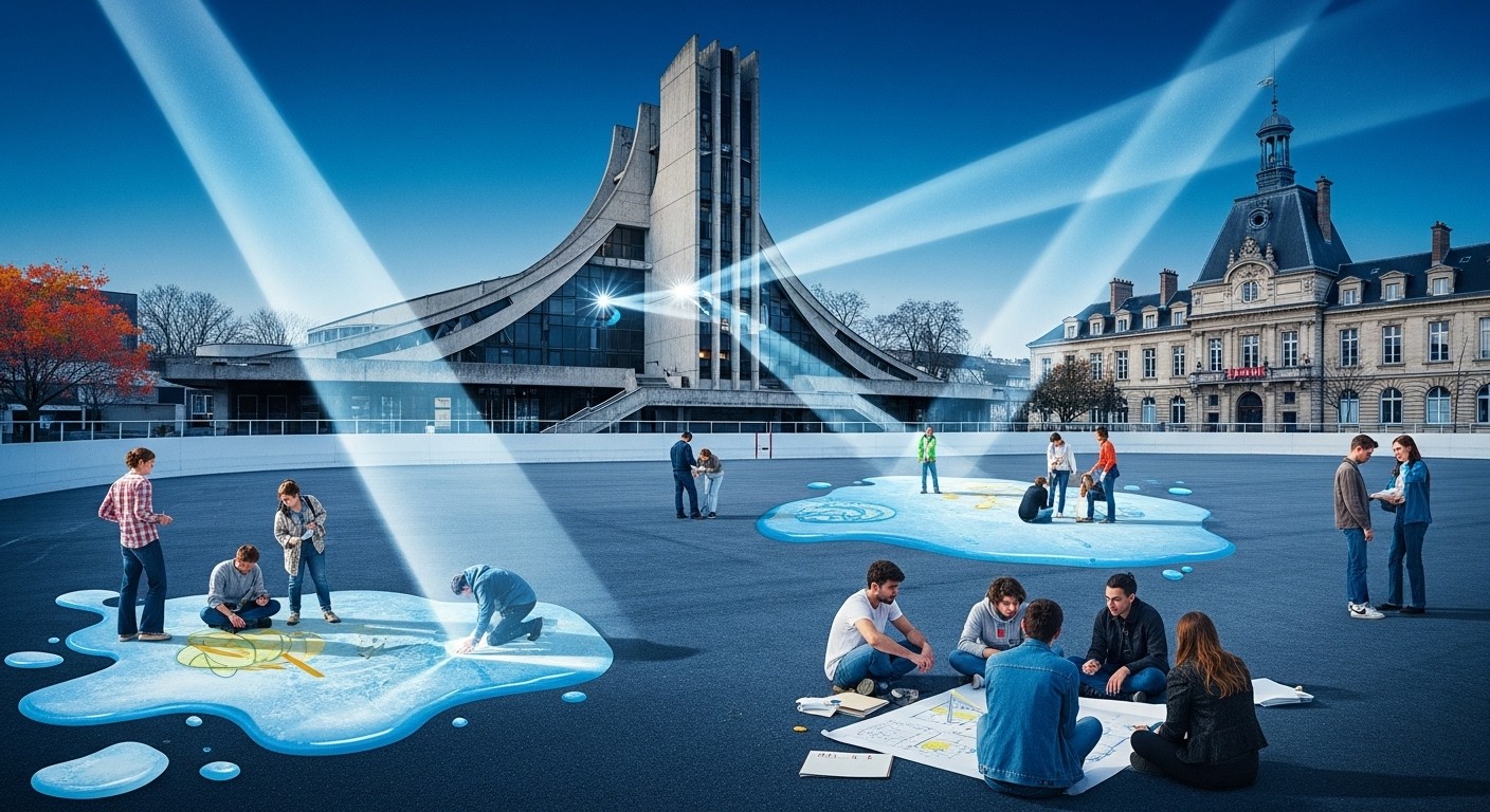Découvrez comment la mairie de Saint-Ouen mobilise étudiants d'une école de commerce et des Beaux-Arts pour réinventer l'avenir de sa patinoire emblématique, entre modèle économique et vision créative.