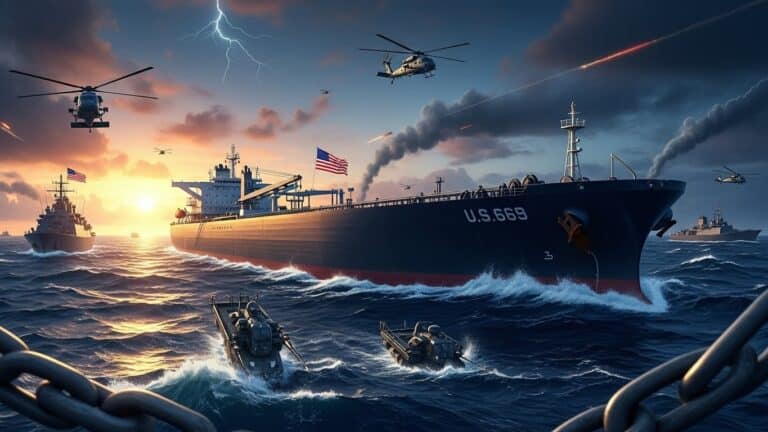 Saisie Pétrolier Américain : Cinquième Navire Arraisonné