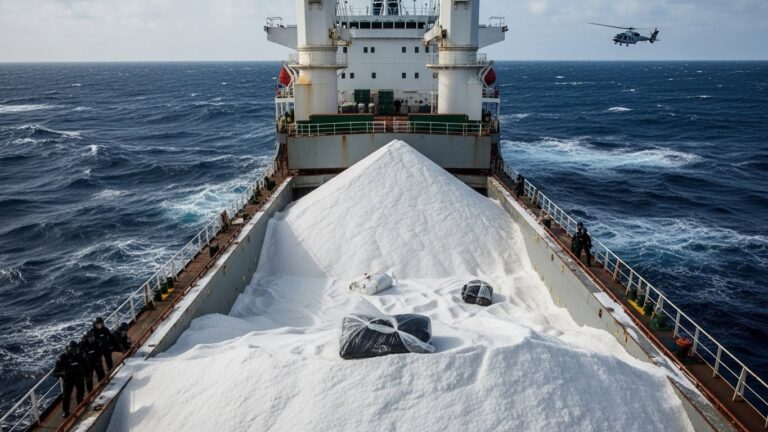 Saisie Record de 10 Tonnes de Cocaïne en Haute Mer