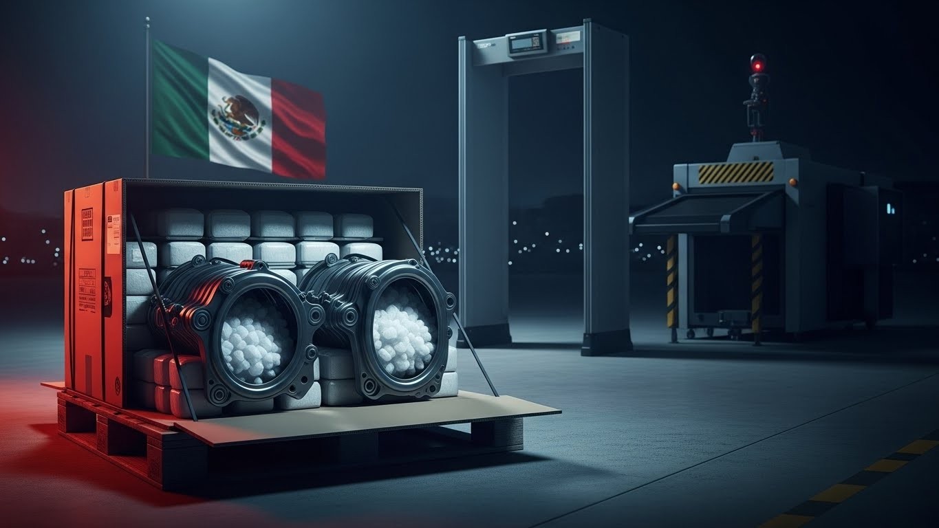 Découvrez comment une saisie historique de 207 kg de méthamphétamine à Roissy pointe vers les cartels mexicains. Une drogue ultra-dangereuse qui inquiète les autorités françaises.